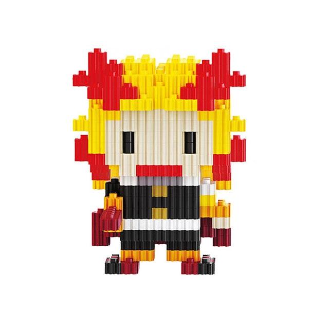 Đồ Chơi Lắp Ráp Mô Hình Nhân Vật Thanh Gươm Diệt Quỷ - LinkGo 68290 - Rengoku Kyoujurou