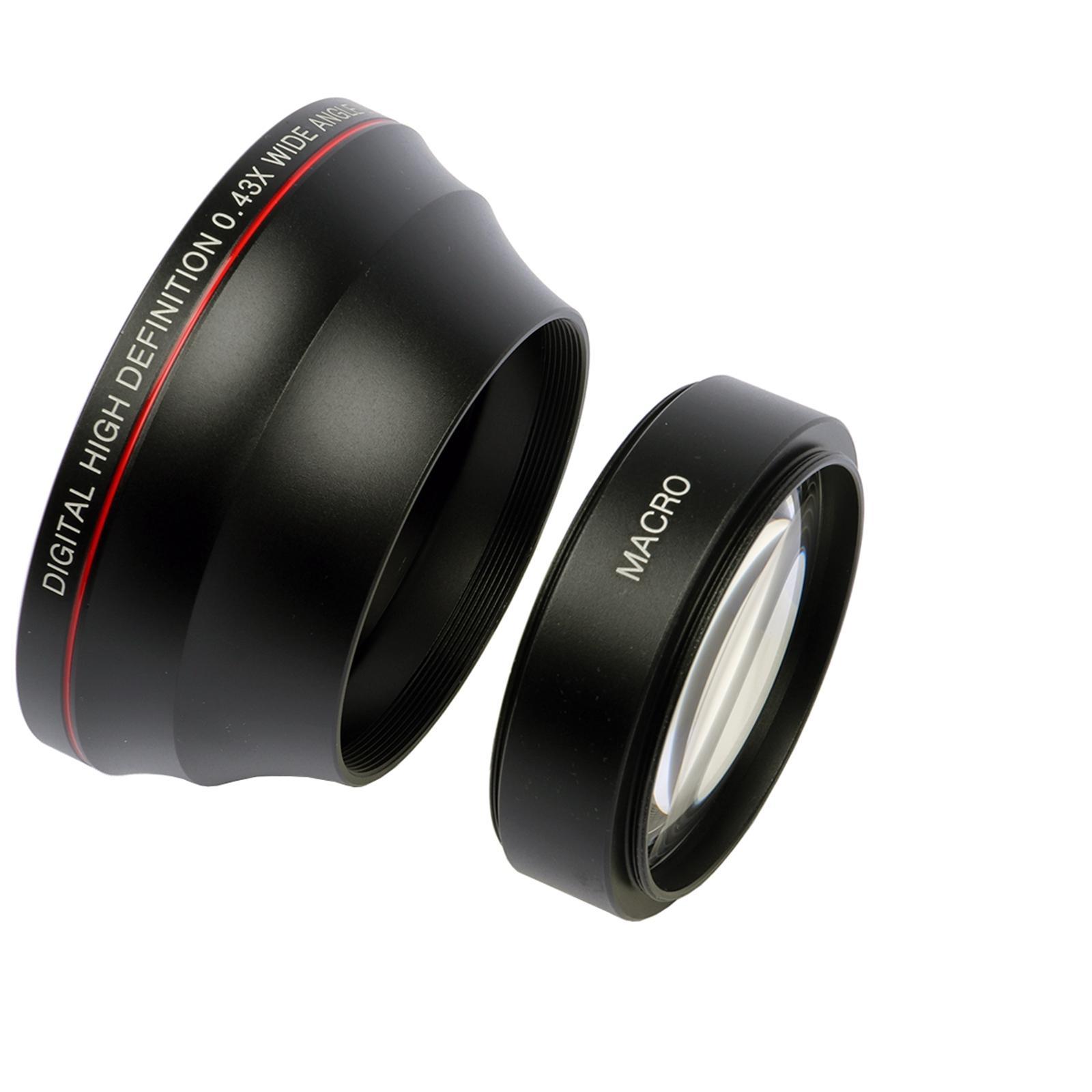 0.43x  Wide Angle Lens with  Portion for Camera Photography