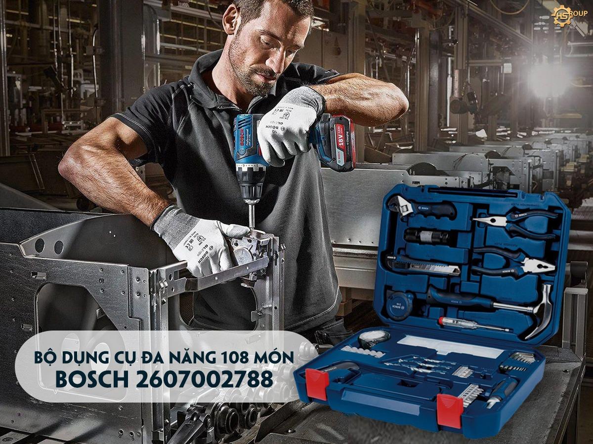 BỘ PHỤ KIỆN 108 MÓN BOSCH 2607002788 - HÀNG CHÍNH HÃNG