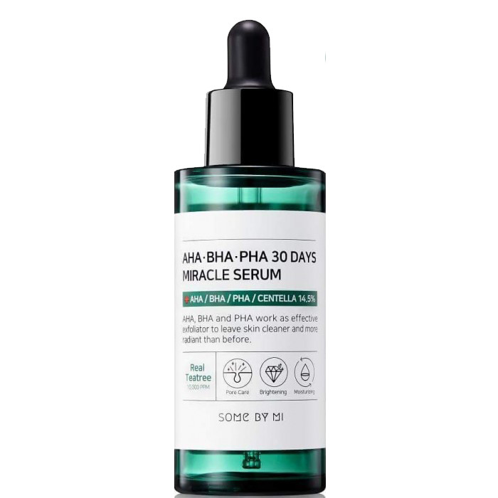 Combo 3 sản phẩm ngừa mụn Some By Mi AHA-BHA-PHA 30 Days Miracle (Toner, Serum, Cream)