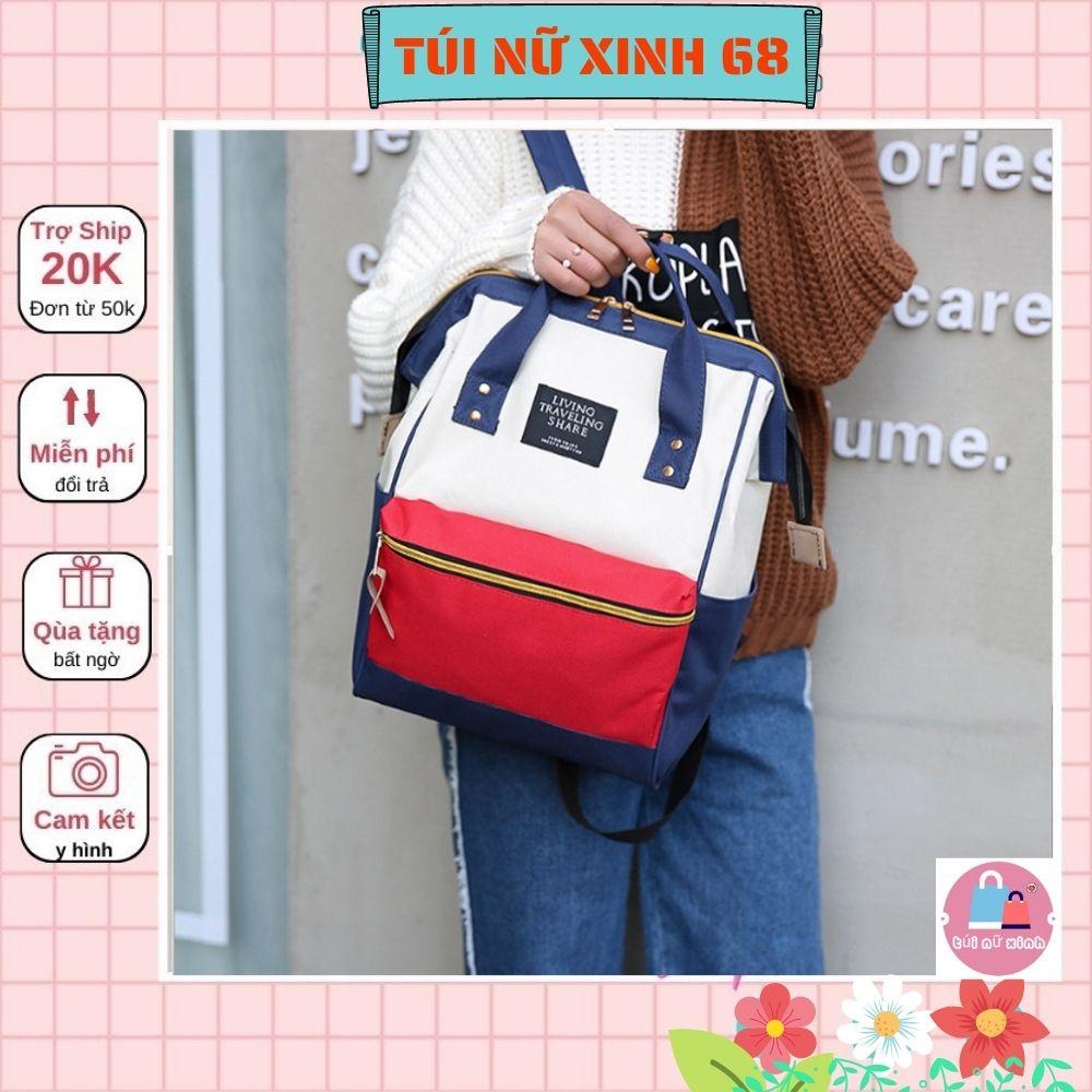 Balo Vải Khóa Ngang Thời Trang Hàn Quốc TNX 37