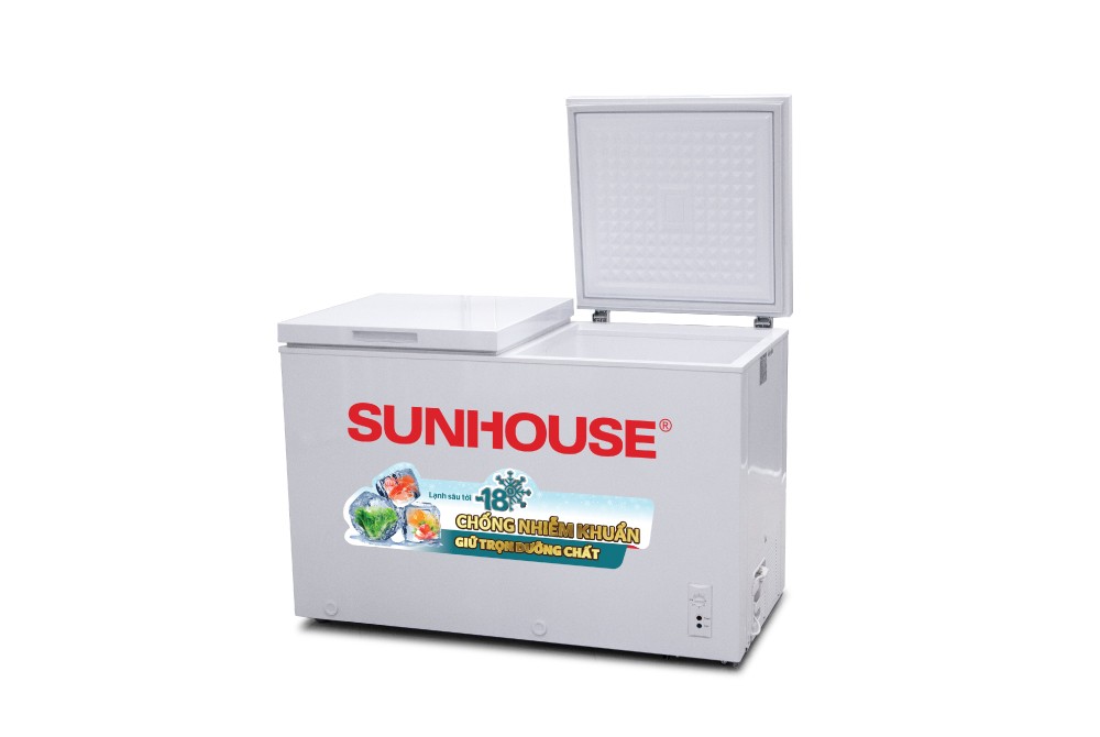 Tủ đông 2 ngăn 2 cánh SUNHOUSE SHR-F2362W2 - Hàng Chính Hãng