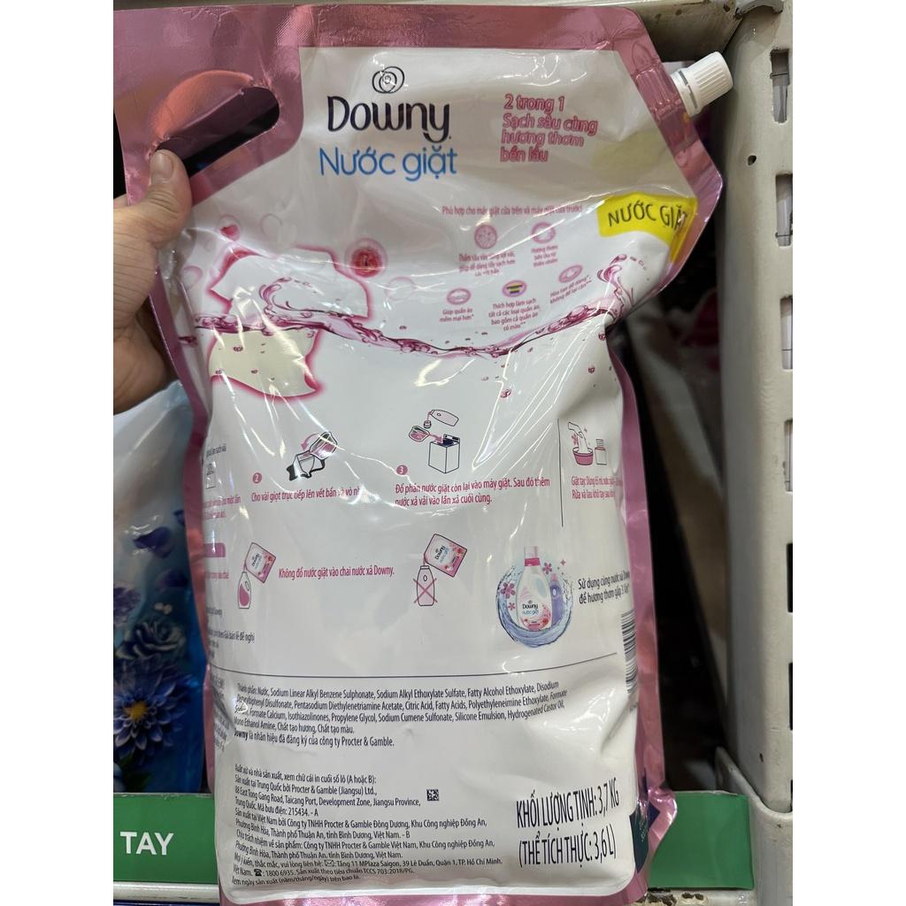 Nước Giặt Downy Matic Vườn Hoa Thơm Ngát Túi 3.7Kg