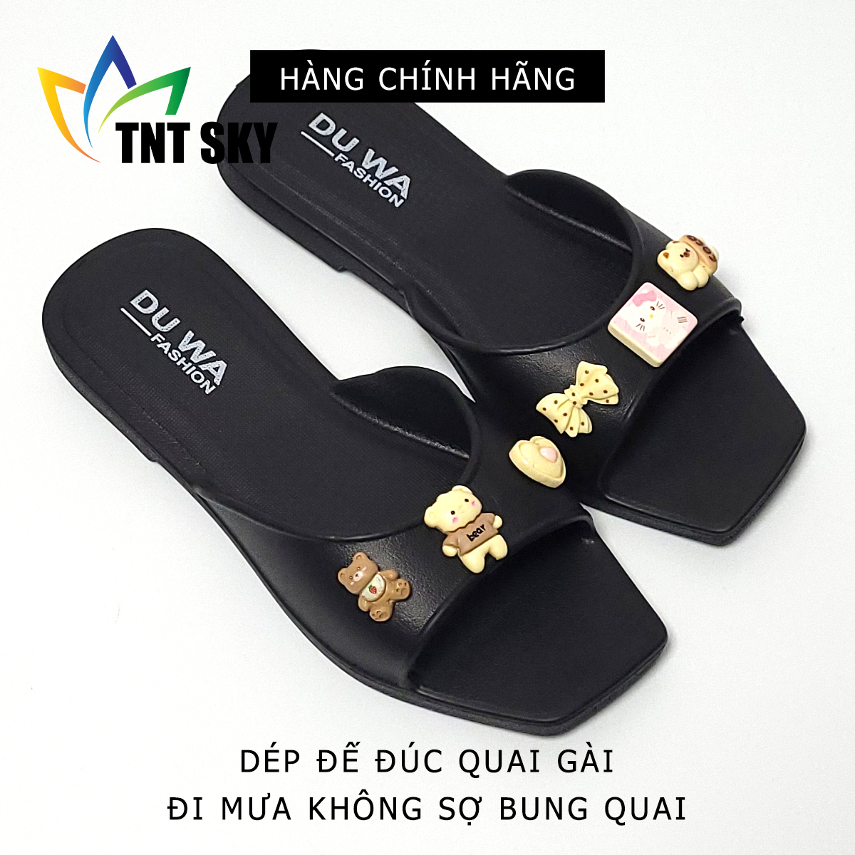 Dép Nữ Quai Ngang Siêu Nhẹ - Hàng Chính Hãng - TK371