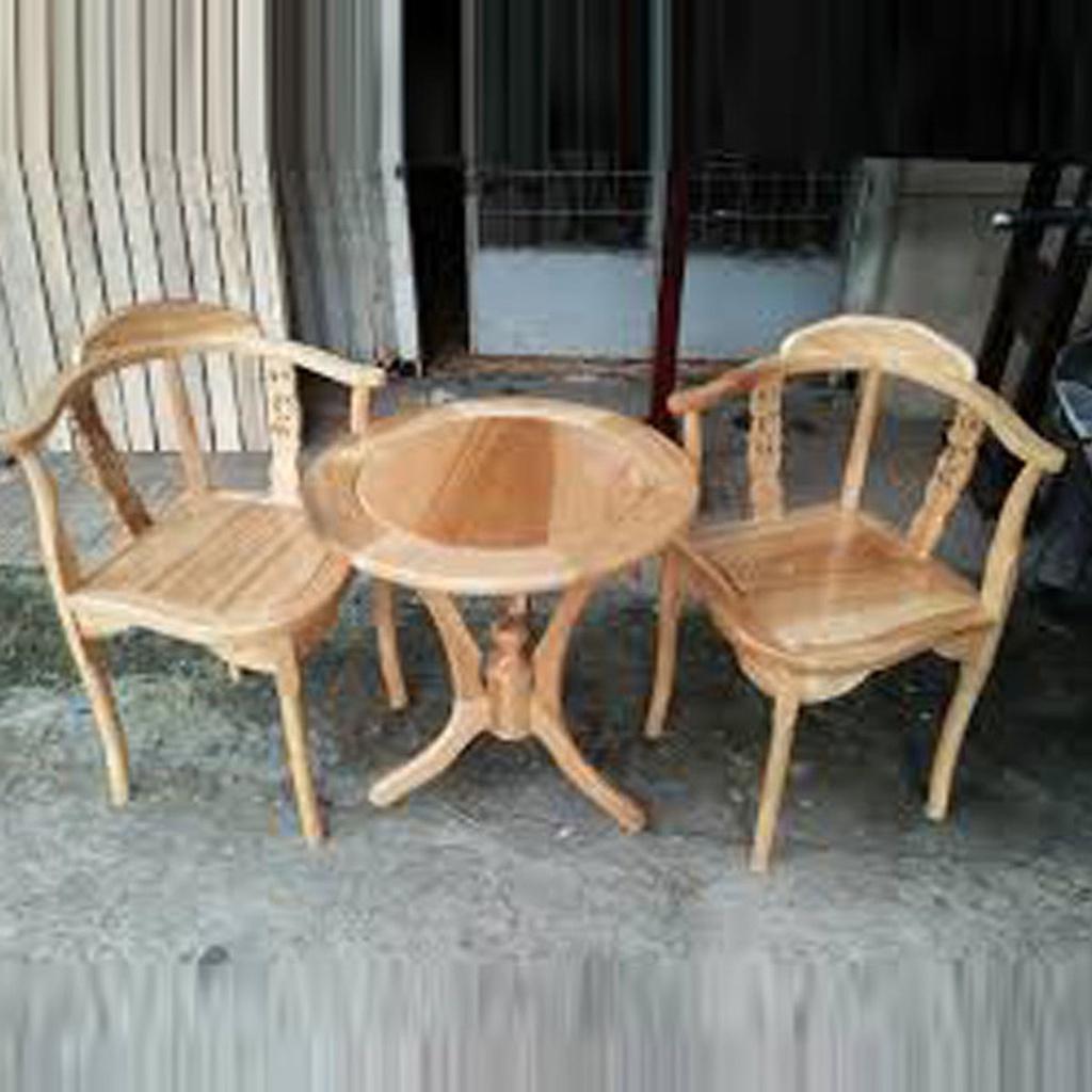 Bàn trà, Bàn ghế ngoài trời Bộ bàn ghế uống nước , BỘ bàn ghế gỗ để phòng khách hành lang