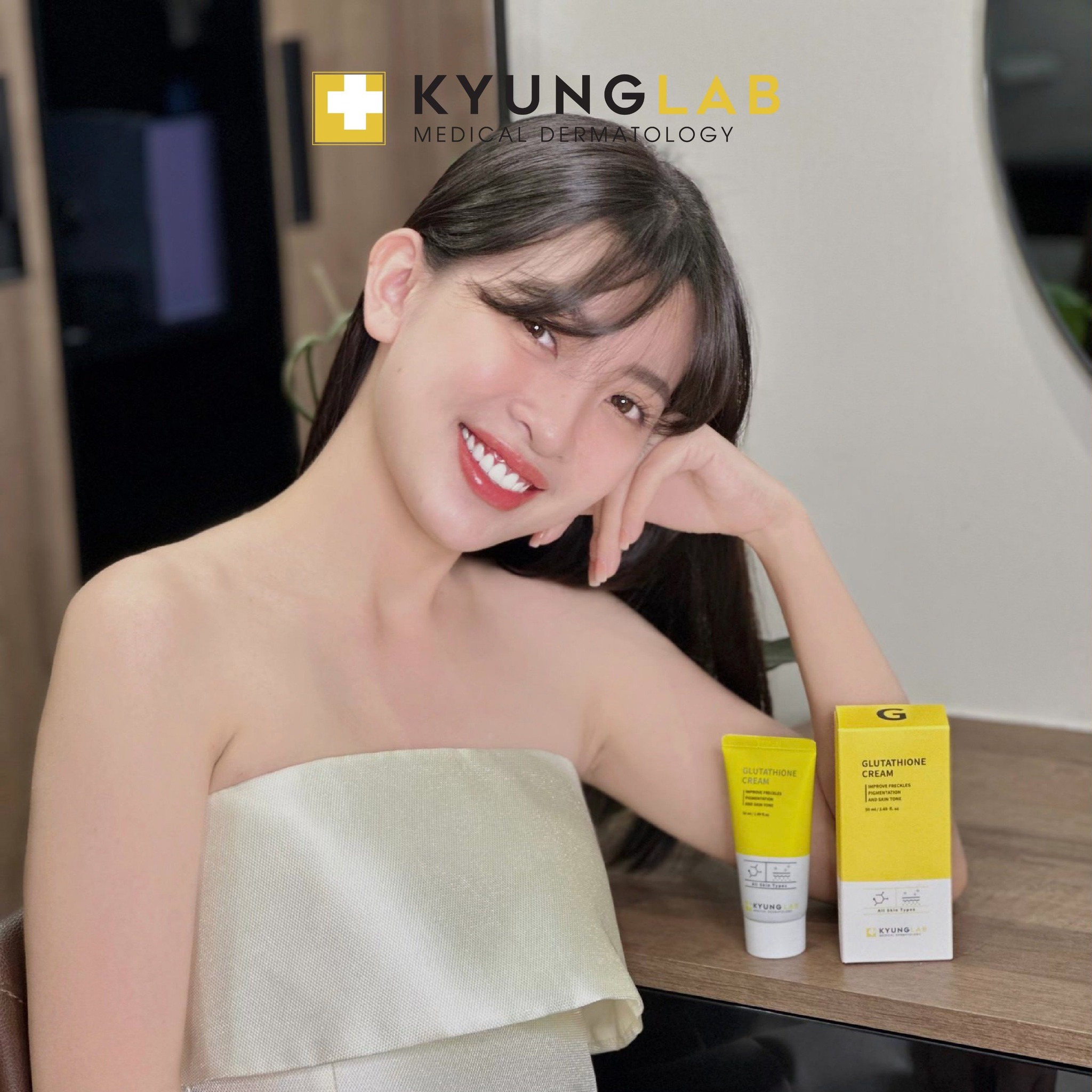 Kem dưỡng mờ nám, sạm, tàn nhang Kyung Lab - Tuýp 50ml