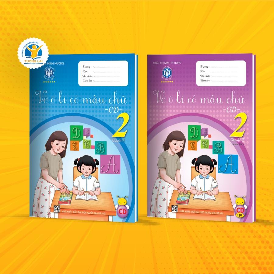 Bộ vở ô li mẫu chữ lớp 2 Cánh diều
