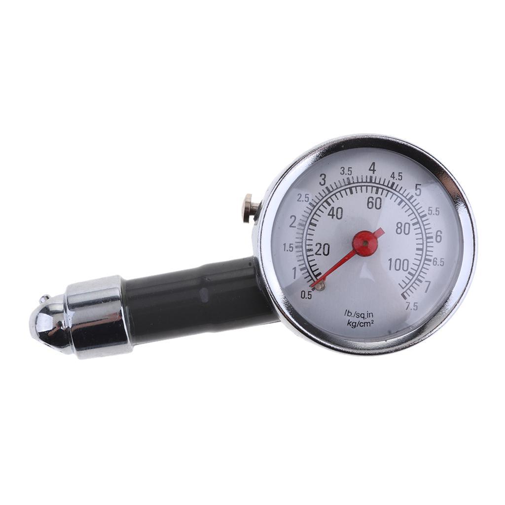 2X Portable Air Pressure Gauges Tire Pressure Air Pressure Gauges Tire Pressure