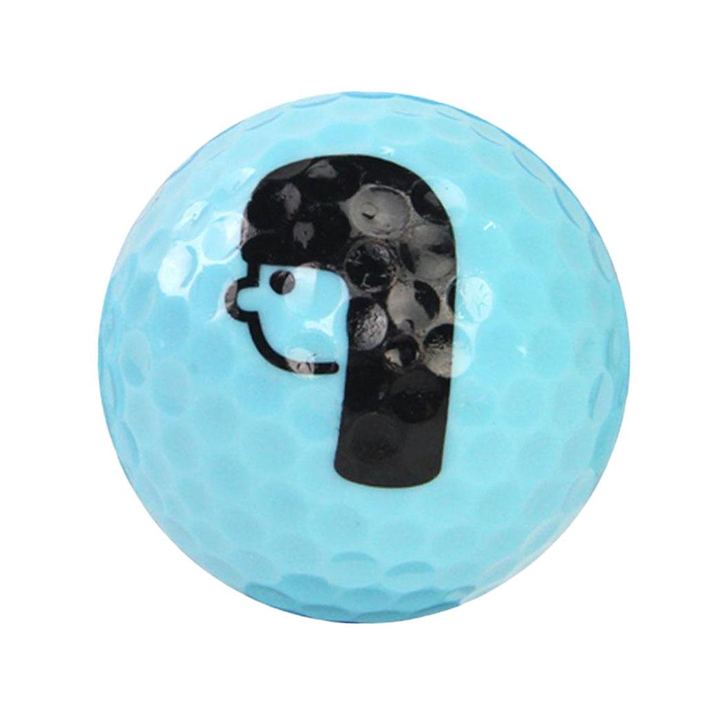 Replacement Golf Balls Beginners Practice Driving Range Training Aid Double Layer Rubber