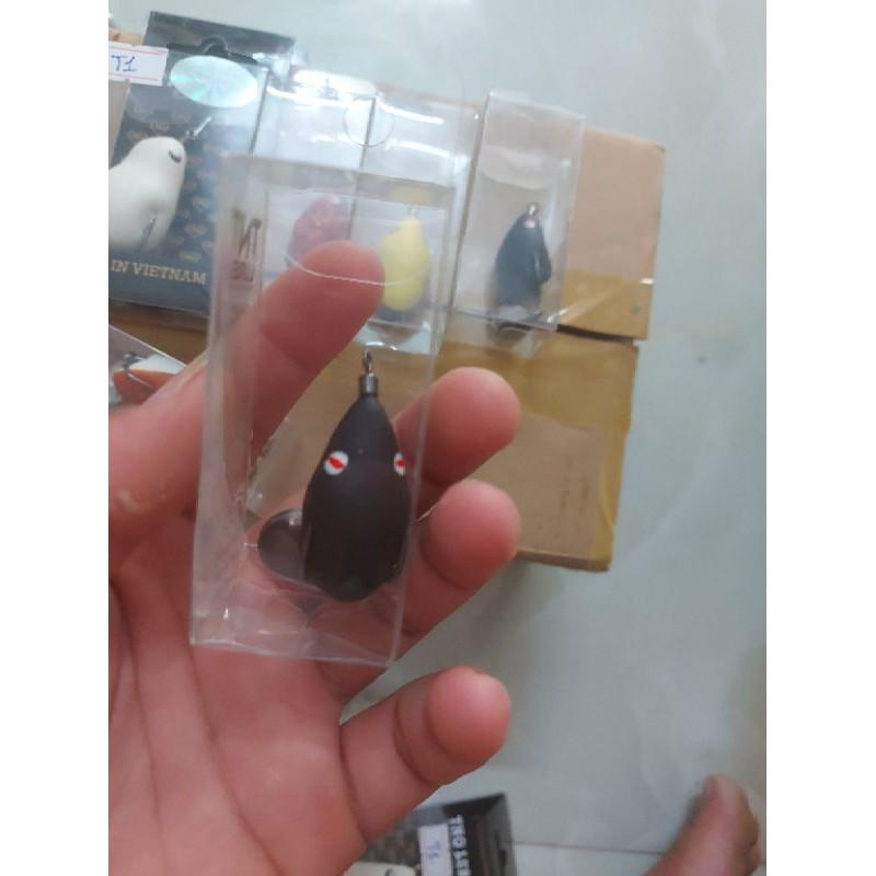 Mồi lure nhái hơi f35 siêu nhạy cá