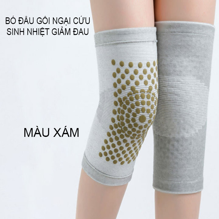 Đôi bó gối ngải cứu, bảo vệ, làm nóng và giảm đau khớp (Loại ngắn 30cm)