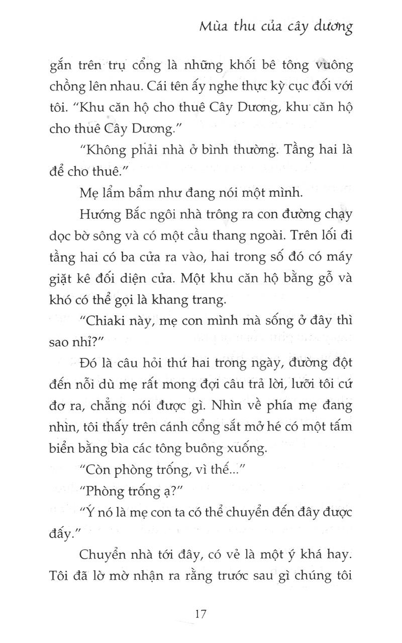 Mùa Thu Của Cây Dương