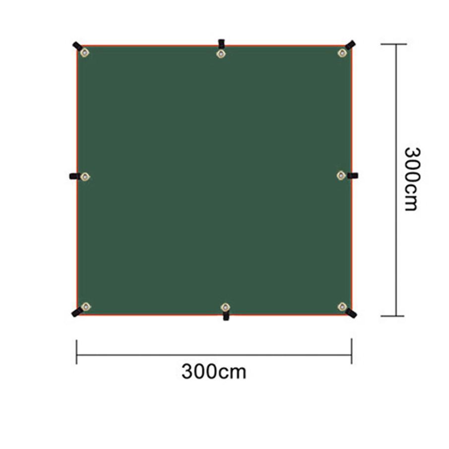 Mái che lều trại Câu Cá 3 x 3 mét Full phụ kiện