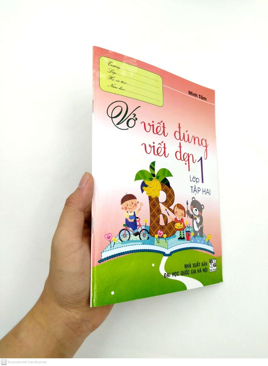 Vở Viết Đúng, Viết Đẹp 1 - Tập 2