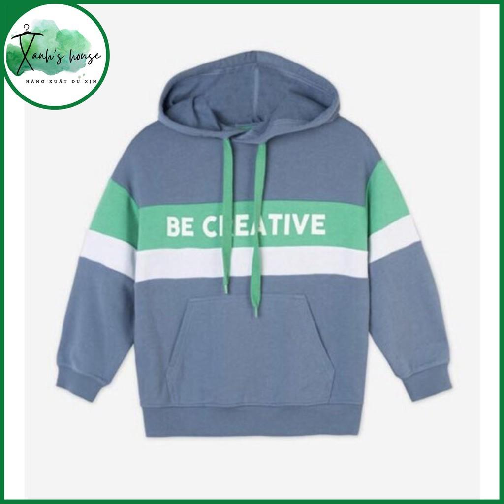 Áo Hoodie Bé Trai Geejay xuất Nga nỉ da cá cao cấp mềm đẹp kiểu dáng dễ thương giúp bé thoải mái vận động XanhHouse