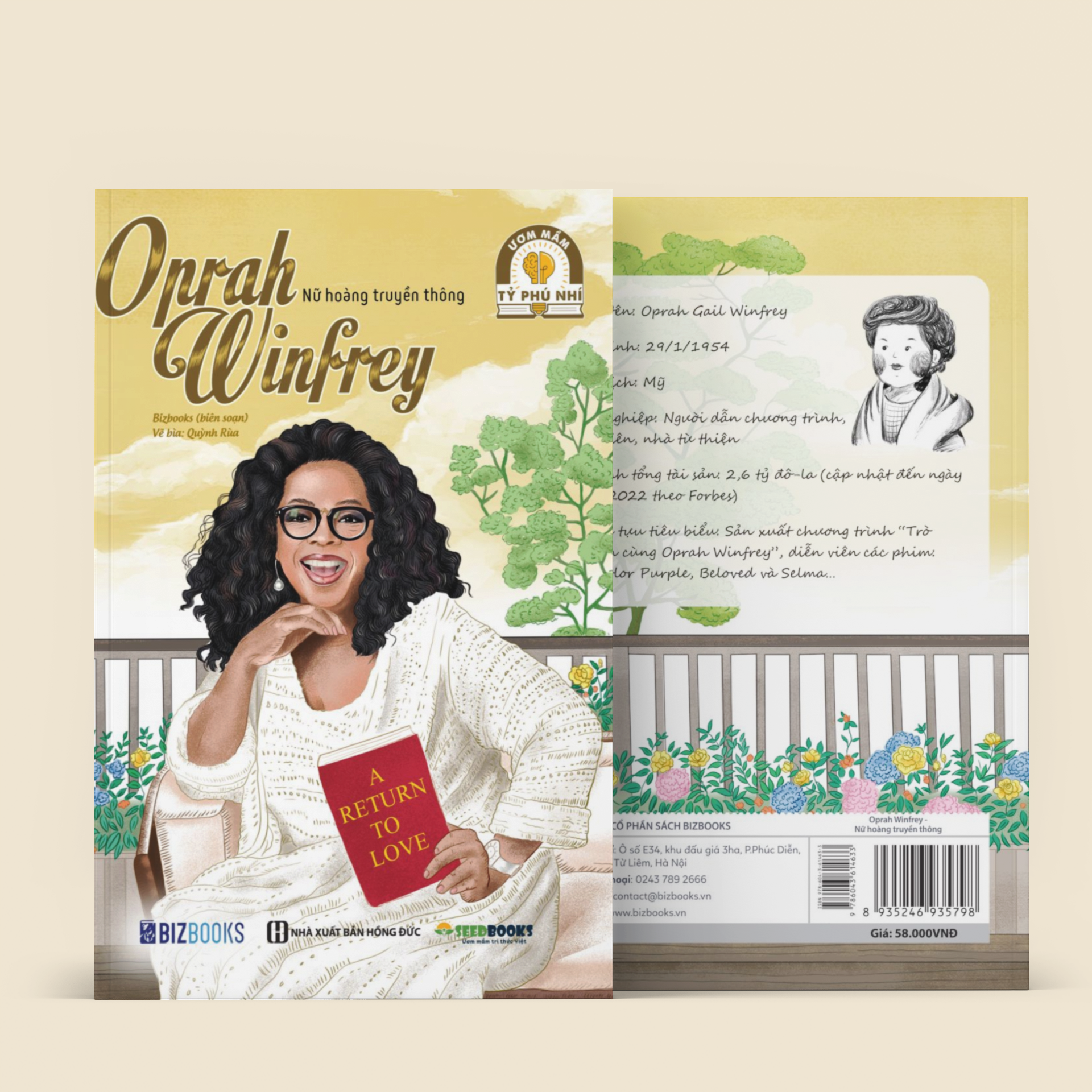 Oprah Winfrey: Nữ Hoàng Truyền Thông - Bộ Sách Ươm Mầm Tỷ Phú Nhí