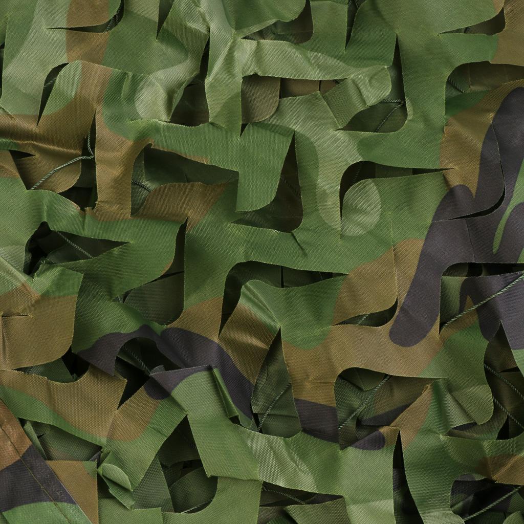 Hunting   Camouflage Net Woodland Leaves Camo Netting Cover 2m x 3m