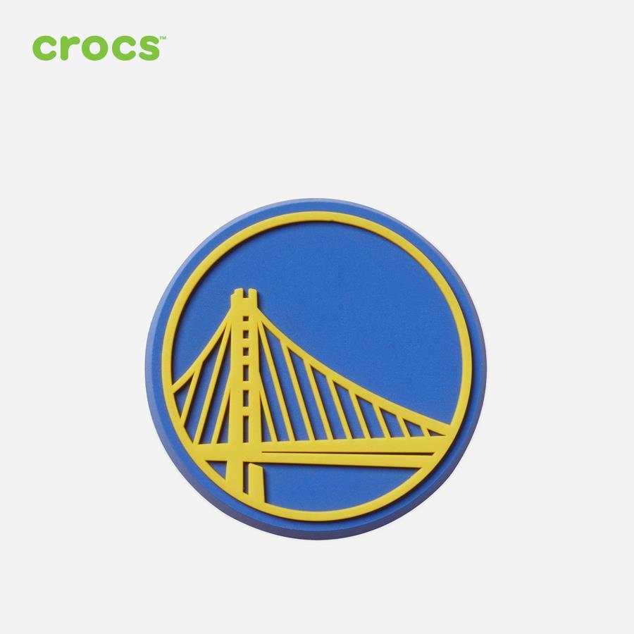 Huy hiệu Jibbitz unisex Crocs Golden State Warriors Logo - 10011276