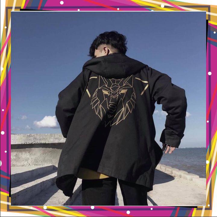 Áo khoác HADES form rộng , áo gió 2 lớp Unisex M689