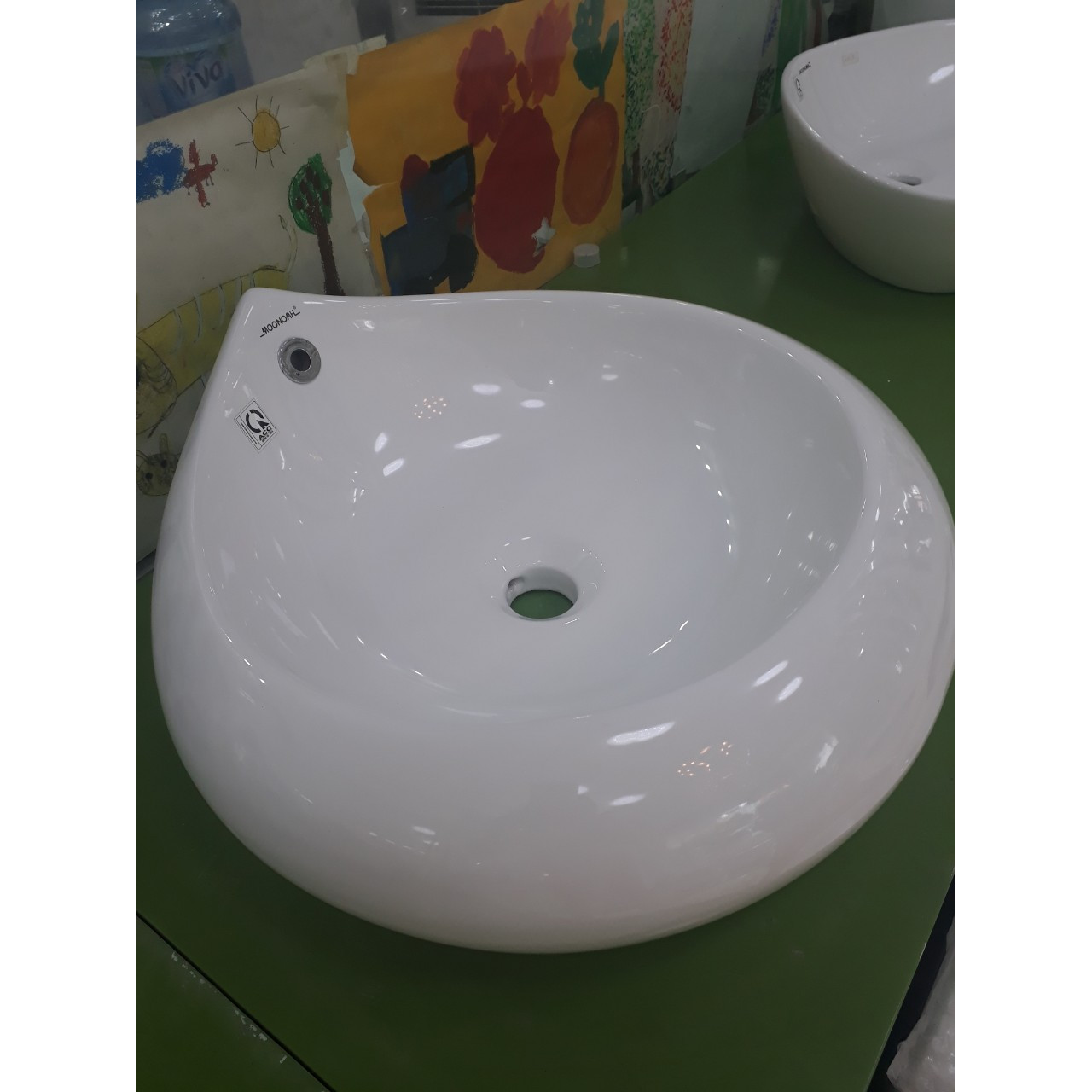 CHẬU LAVABO BÀN ĐÁ