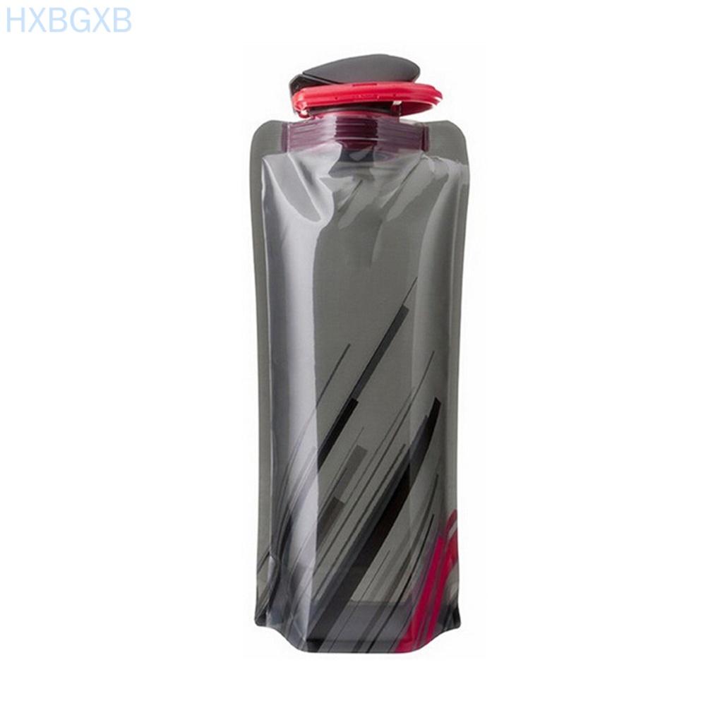 Outdoor Camping Riding Sport Water Bag Compressible Portable Foldable PP Pouch Drink Bottle