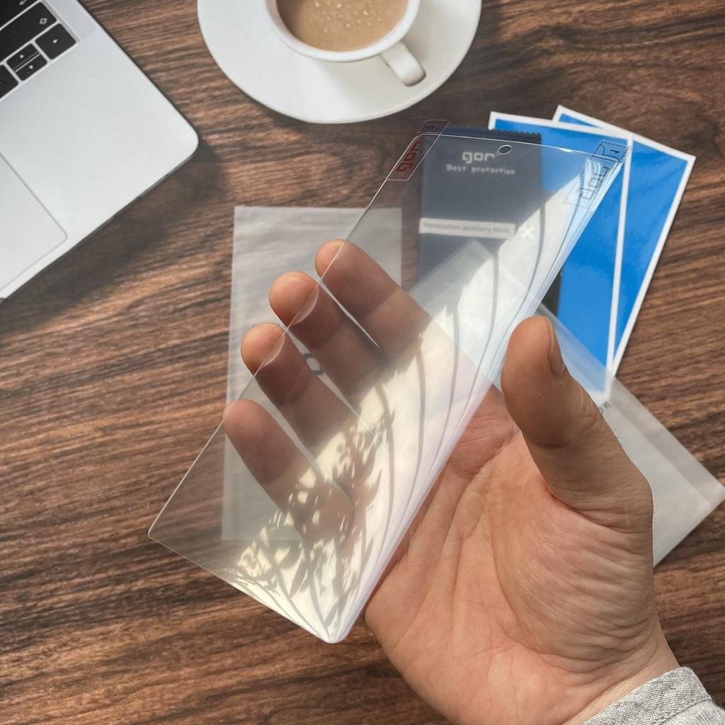 Bộ 2 miếng dán cường lực dẻo 3D GOR cho Google Pixel 6 Pro Hàng nhập khẩu