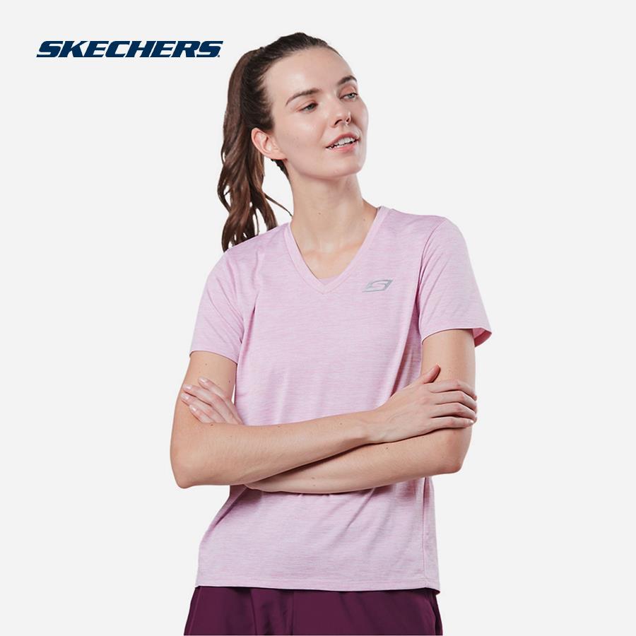 Áo thun thể thao nữ Skechers - SP22Q3W139-01BH