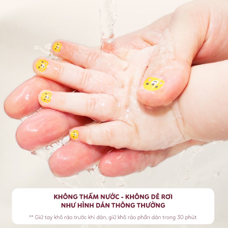 Đồ chơi Dán Móng Tay và Hình Xăm Nail Stickers and Tatoos Chính hãng TOI - Dành cho bé từ 3 tuổi