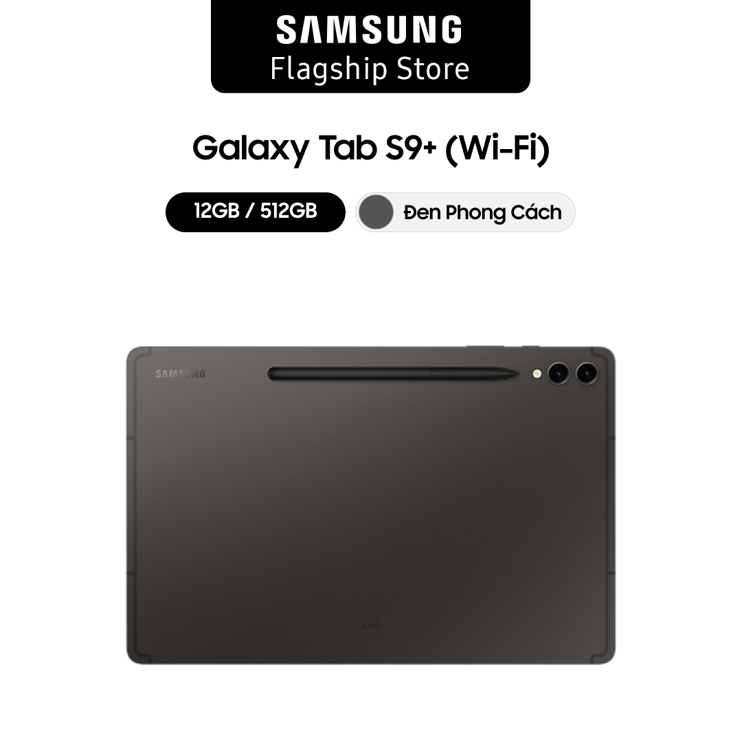 Hình ảnh Máy tính bảng Samsung Galaxy Tab S9+ Wifi 12GB_512GB - Hàng chính hãng