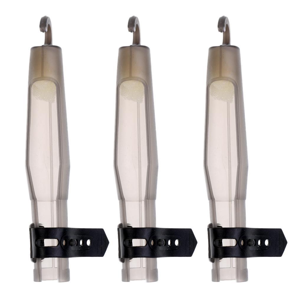 2x 3 Pcs Universal Fishing Rod Tip Protector Fly Rod Pole Head Cover Sleeve