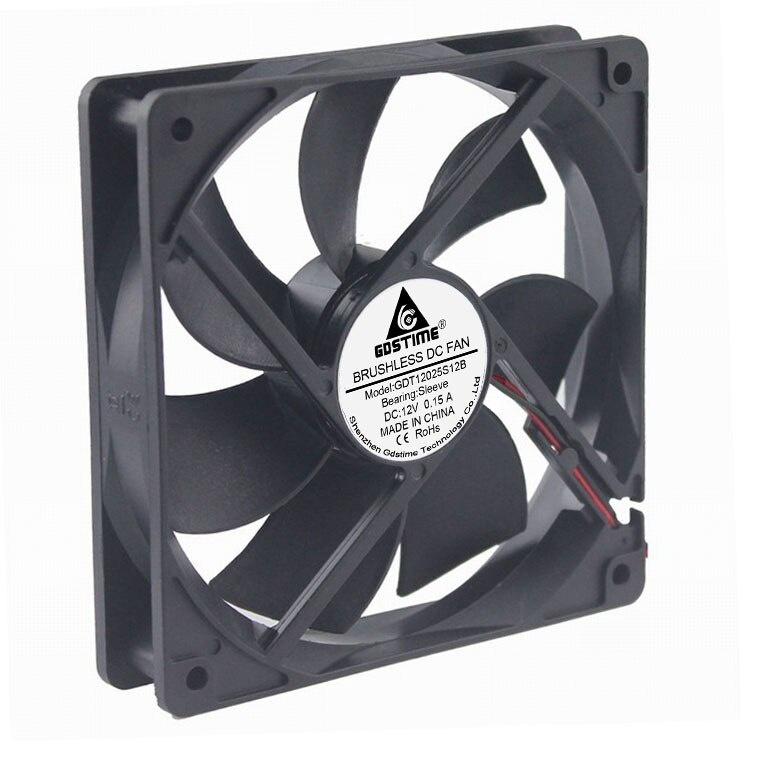 1 pieces Gdstime 1Wire Without Connector 1 inches 11mm x 11mm 11cm DC Brushless Cooler Cooling Fan 11x11x11mm 11V
