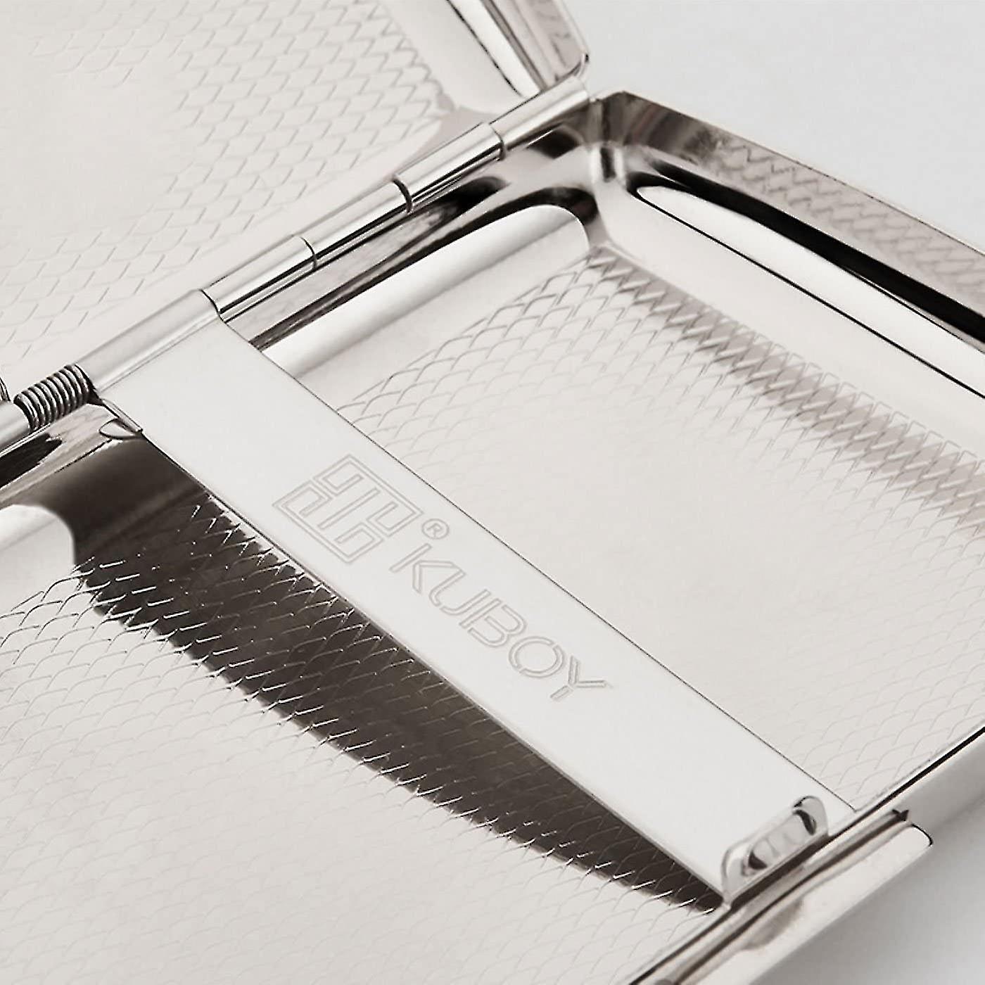 Hộp Đựng Bằng Kim Loại Bền Cho 12 Điếu 54 X 89 X 19mm, Hộp Đựng