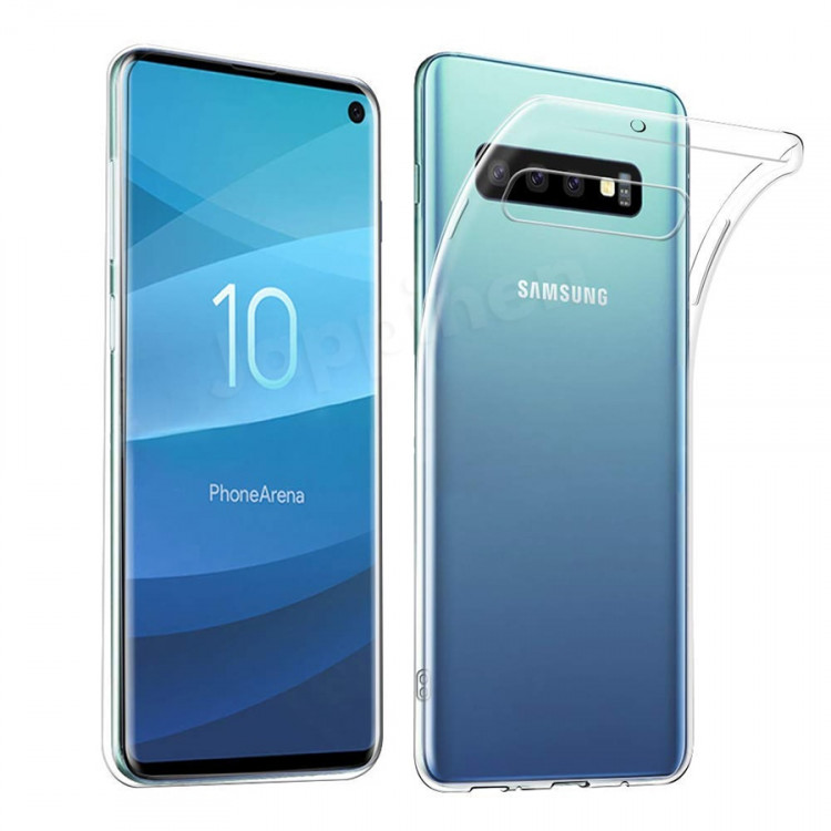 ốp lưng dẻo dành cho samsung galaxy s10 plus hiệu ultra thin mỏng 0.6mm 1