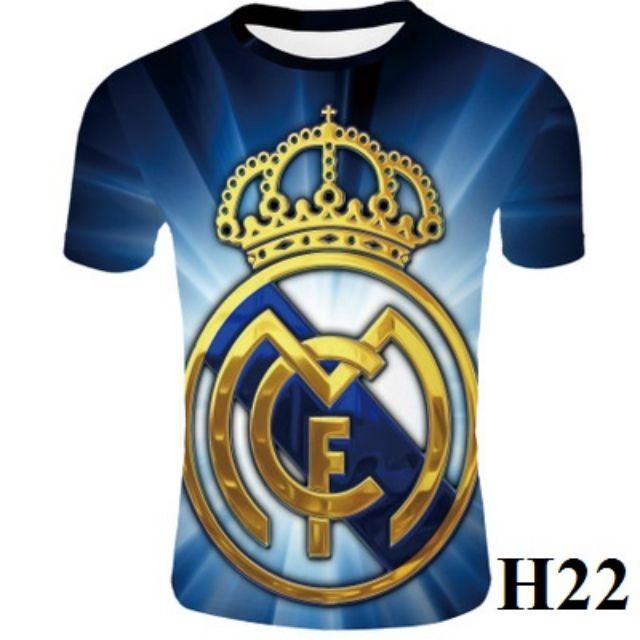 Áo bóng đá Real Madrid đẹp tuyệt vời nhiều mẫu đặc biệt áo đá banh RealMadrid áo đá bóng thun thể thao nam Ronaldo CR7