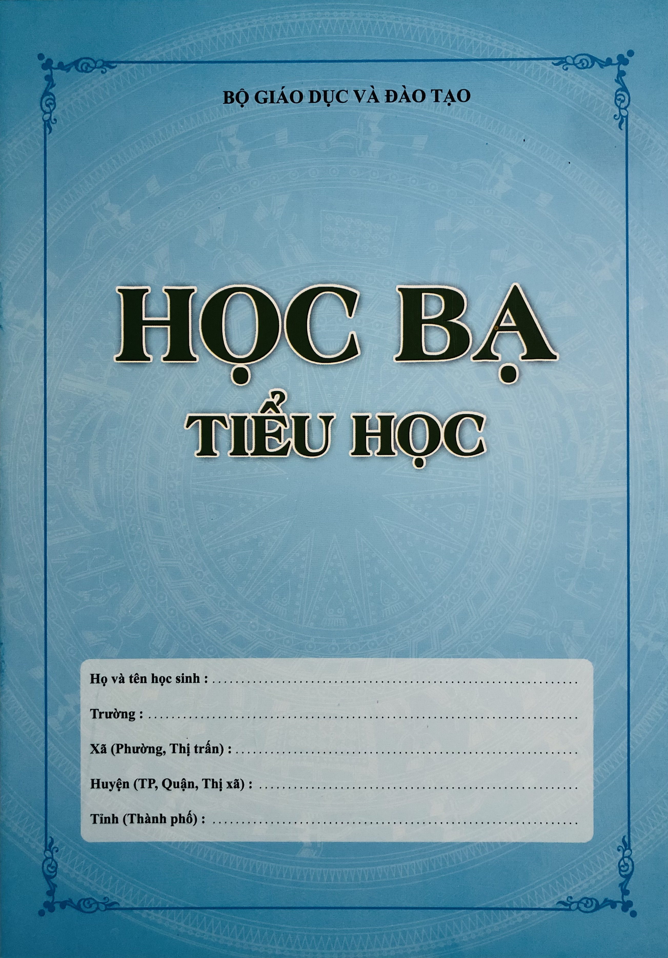 Học Bạ tiểu học