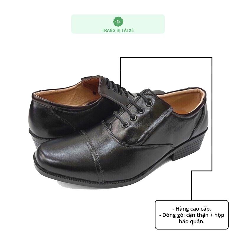 Giày da nam da Pu Pu 100% phong cách LỊCH LÃM