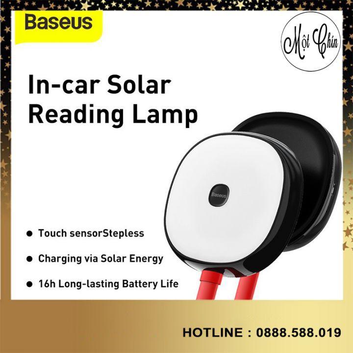 Đèn LED năng lượng mặt trời Baseus LED Night Light Magnet Incar Reading Lamp