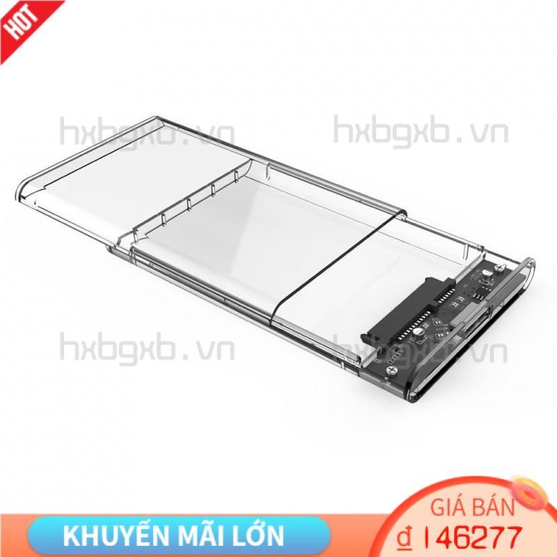 Hộp ổ cứng HDD Type C tốc độ cao 2.5 inch trong suốt