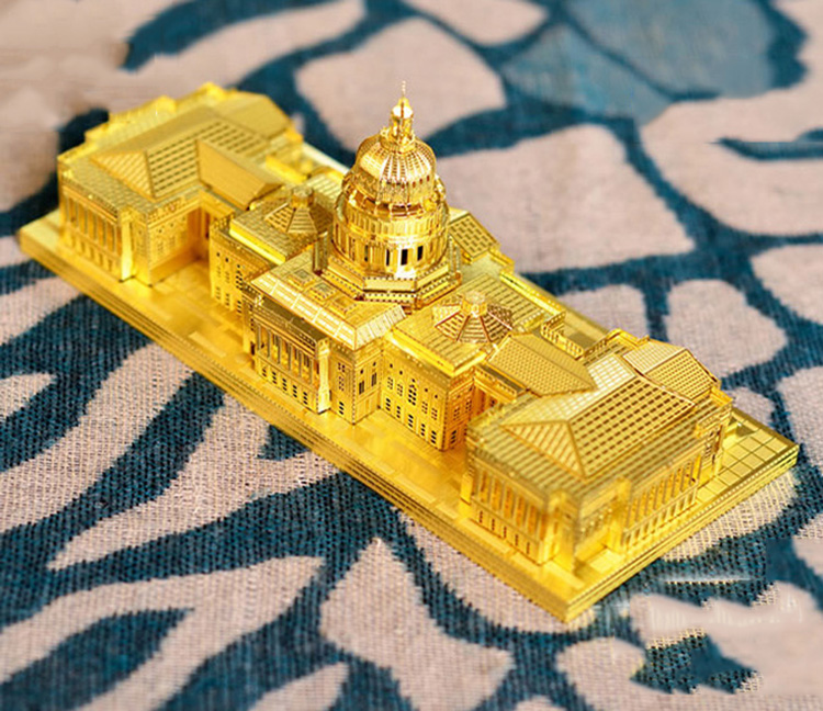 Mô hình thép 3D tự ráp US Capitol
