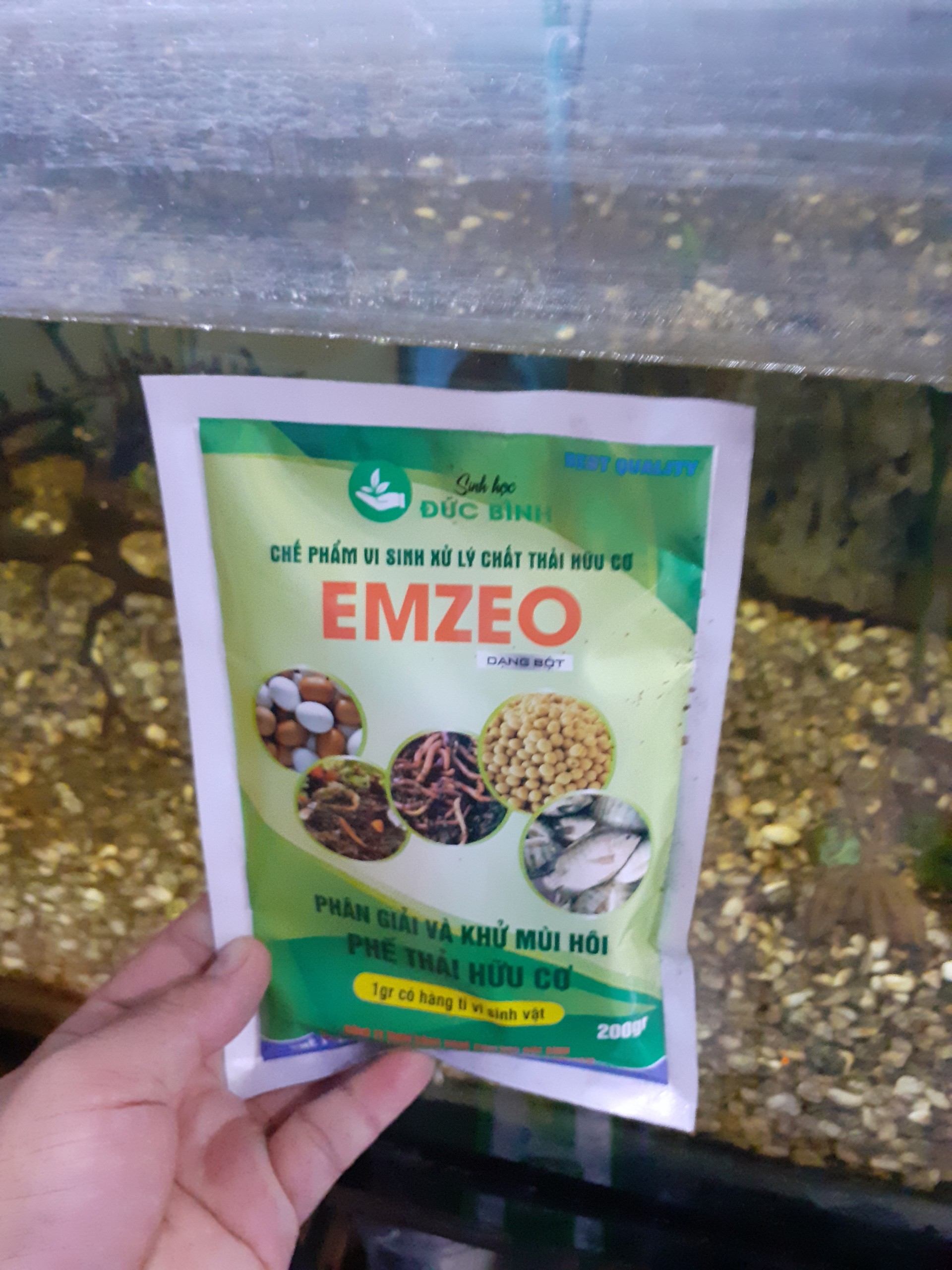 Chế phẩm EMZEO – chế phẩm vi sinh xử lý chất thải hữu cơ