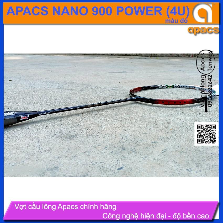 Vợt cầu lông Apacs Nano 900 Power (red) - 4U - vợt đánh phong trào rất tốt