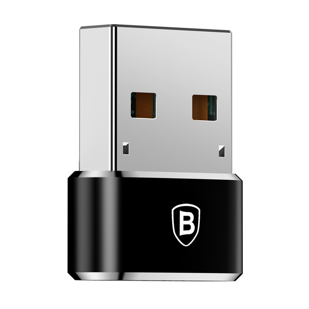 Đầu chuyển đổi OTG Baseus Usb sang Type-C hỗ trợ sạc nhanh truyền dữ liệu thiết kế nhỏ gọn - Hàng chính hãng