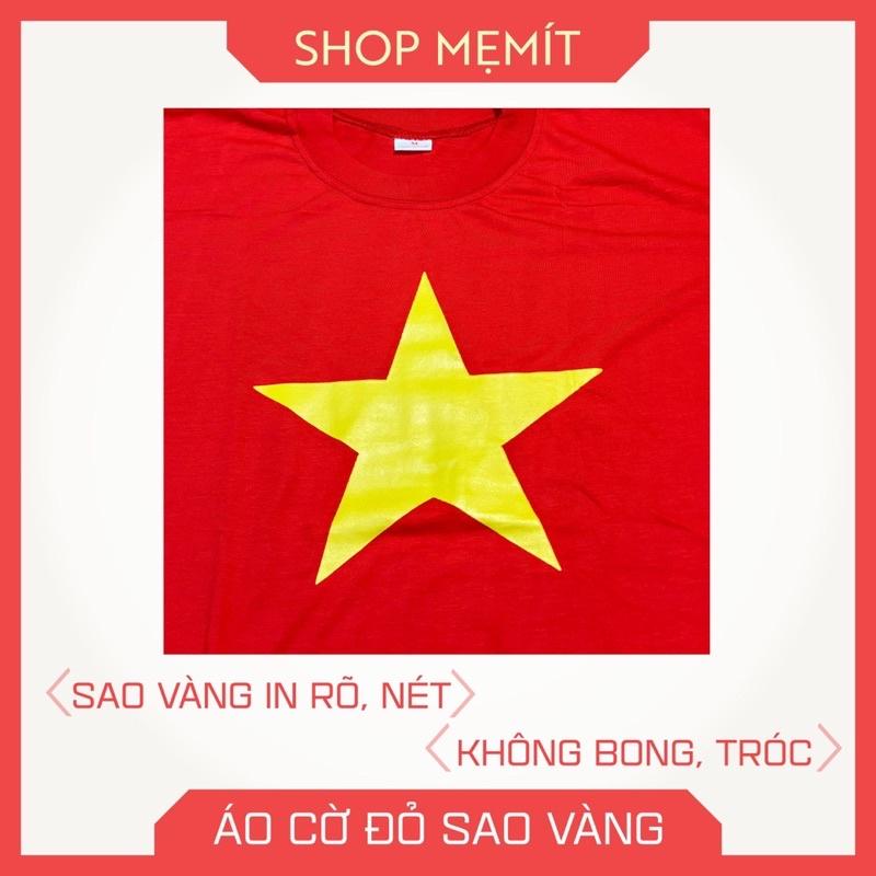 Áo Cờ Đỏ Sao Vàng Trẻ Em - Áo Chất Cotton Đẹp - Áo phông trơn trẻ em