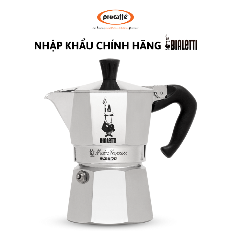 ẤM PHA CÀ PHÊ BIALETTI MOKA EXPRESS 3CUP (130ML )