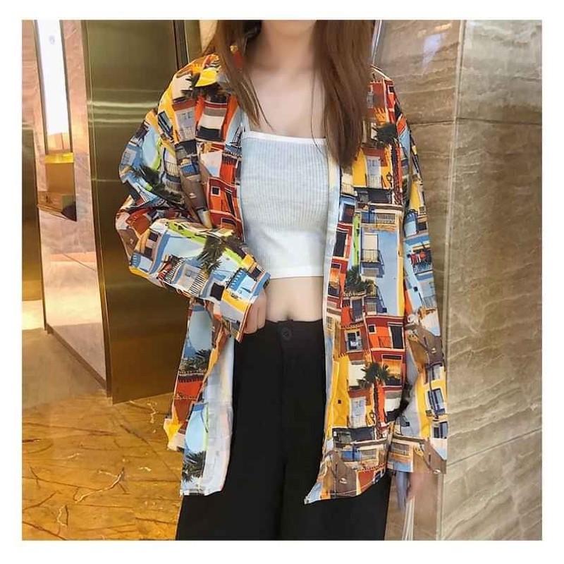 ÁO SƠ MI TAY DÀI FORM RỘNG