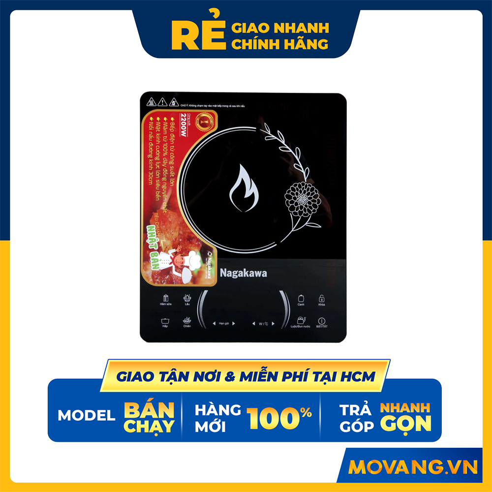 Bếp từ đơn Nagakawa NAG0702 - Hàng chính hãng - Chỉ giao HCM