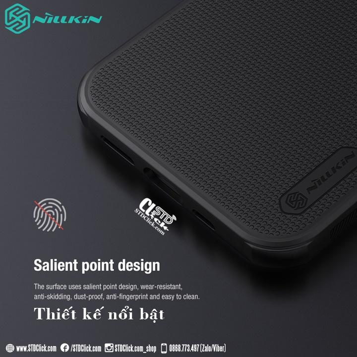 ỐP LƯNG DÀNH CHO ĐIỆN THOẠI IPHONE 13 NILLKIN NHỰA CỨNG VIỀN DẺO