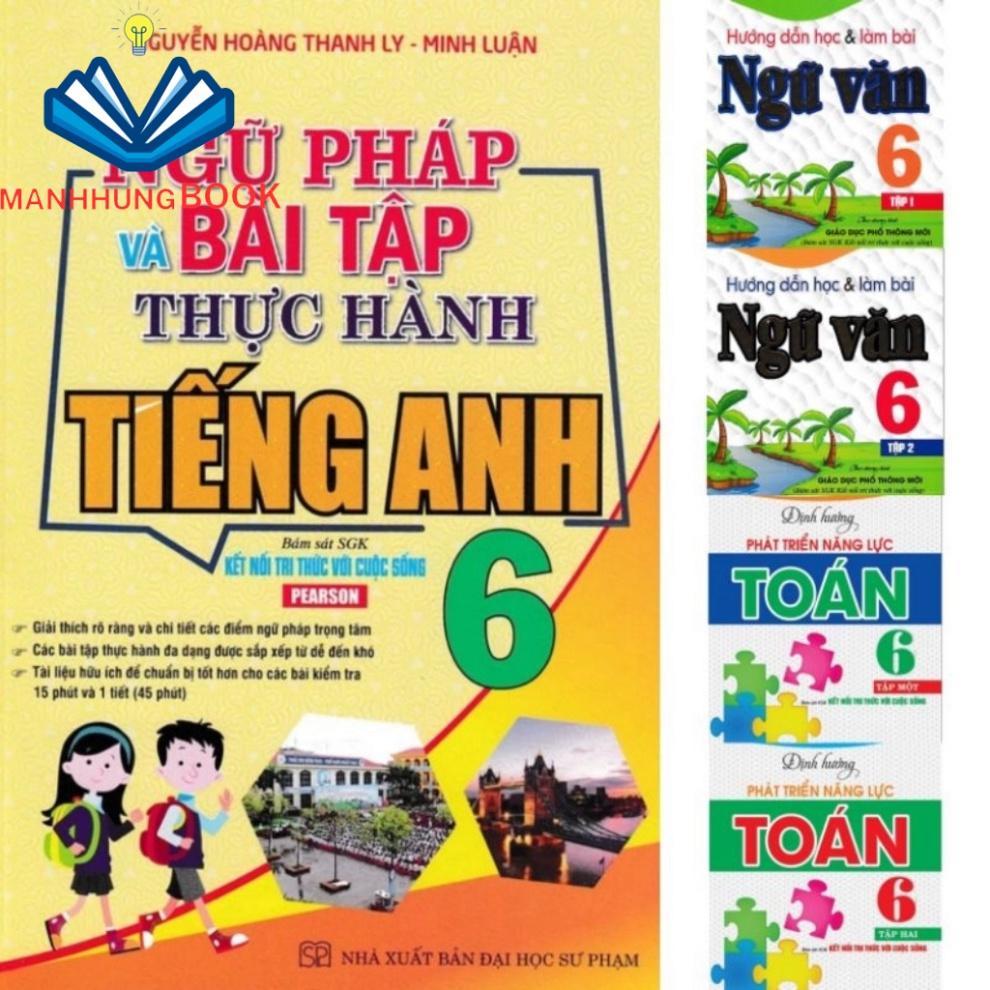 bộ 5: định hướng phát triển năng lực toán - hướng dẫn học và làm bài ngữ văn - ngữ pháp và bài tập thực hành tiếng anh