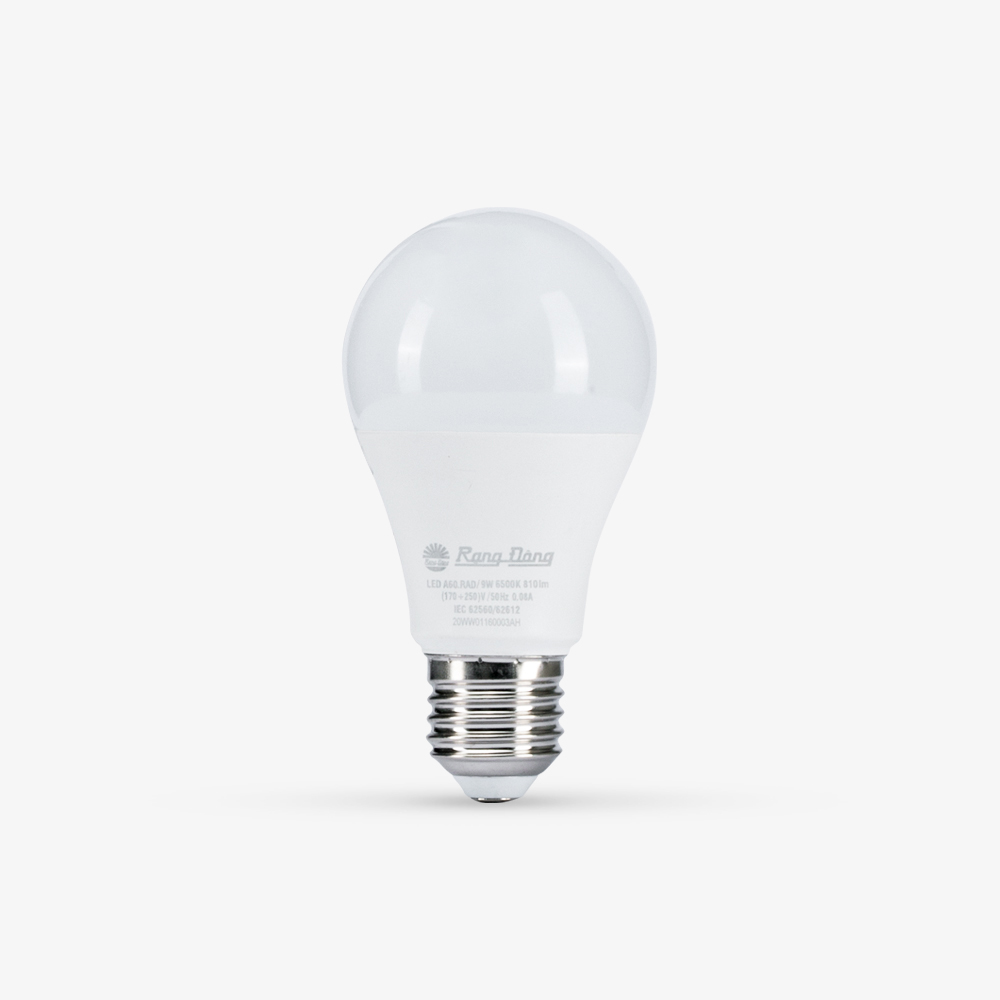 Bóng đèn LED BULB Cảm biến 9W Rạng Đông Model: A60.RAD/9W