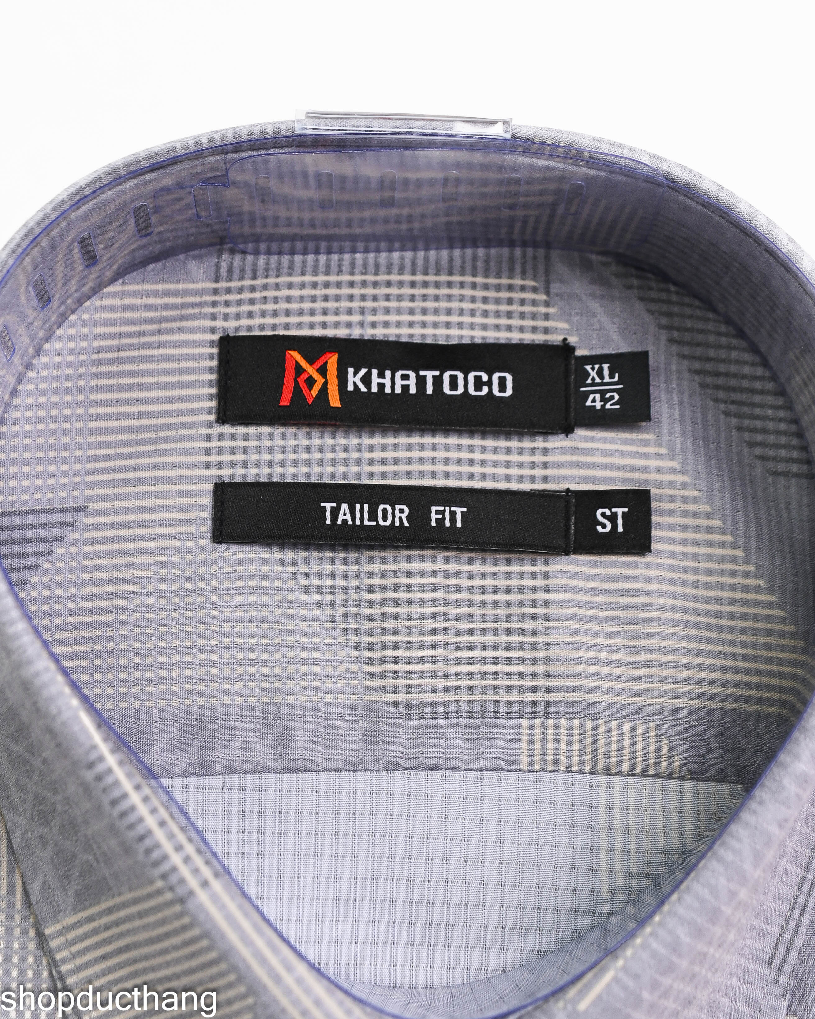 Áo sơ mi tay ngắn Khatoco
